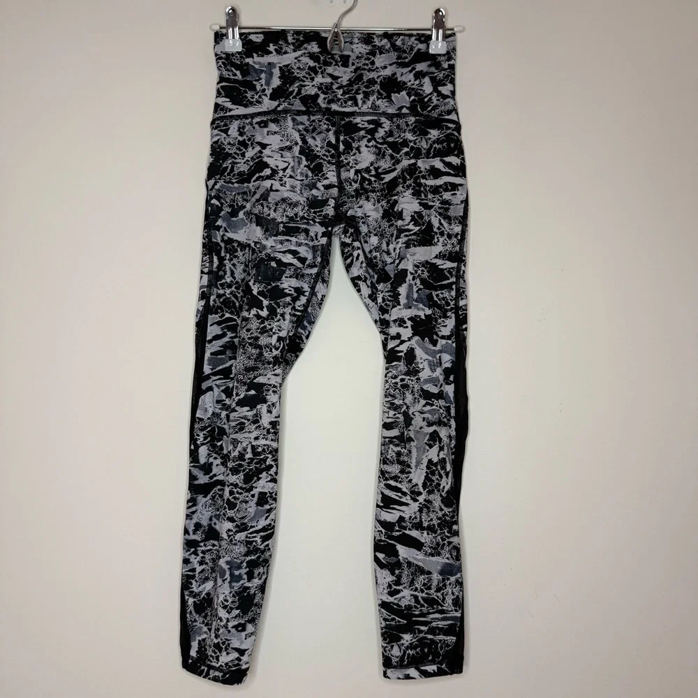 LULULEMON Train Times Athletic Full Length Leggings in Interlaced Starlight
